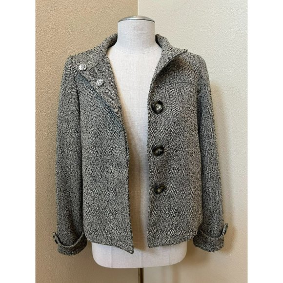 Women's Zara TRF Collection Wool Coat - Picture 1 of 6